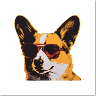 Corgi, Andy Warhol Style Posters and Art